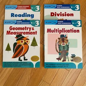 Kumon Workbooks - Grade 3 - Reading and Math